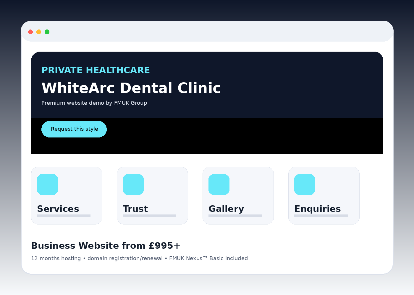 WhiteArc Dental Clinic screenshot
