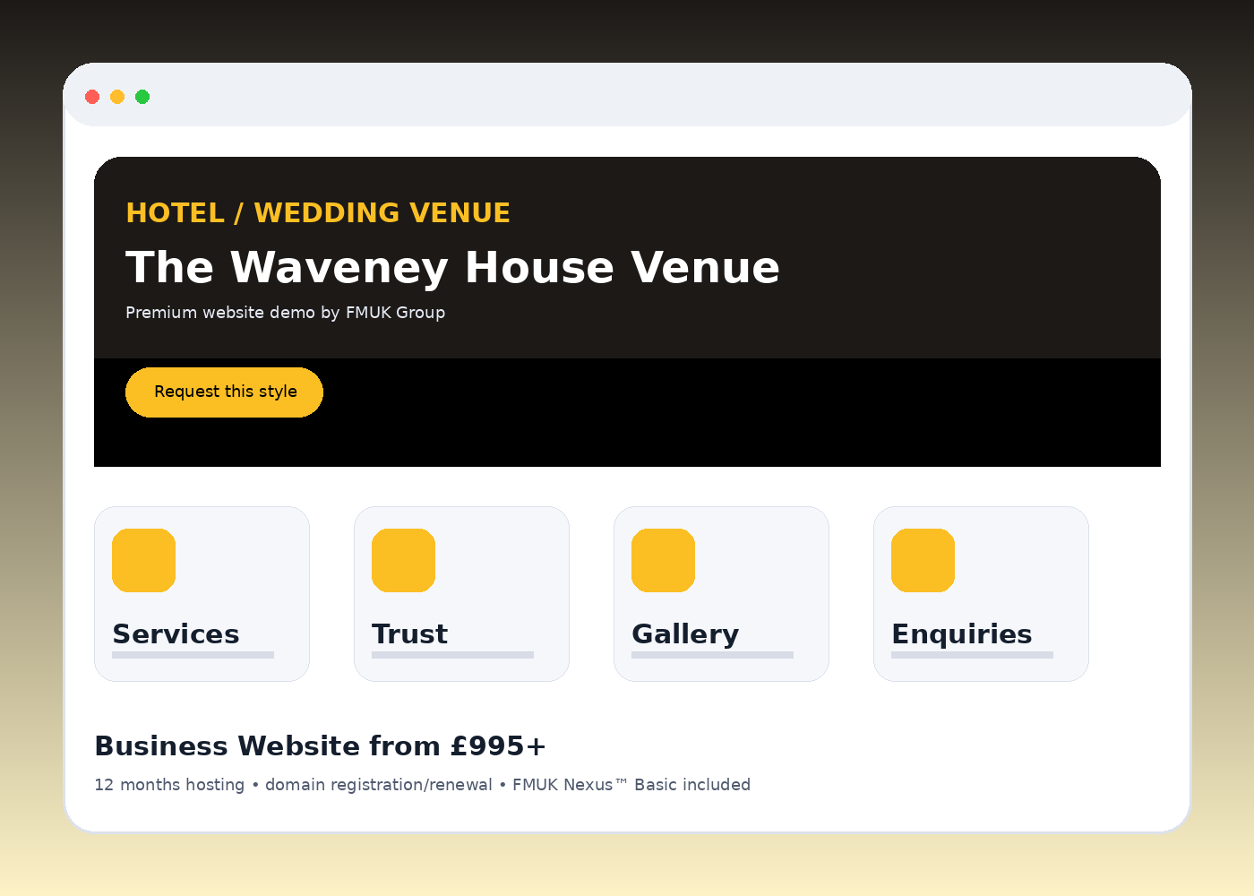 The Waveney House Venue screenshot